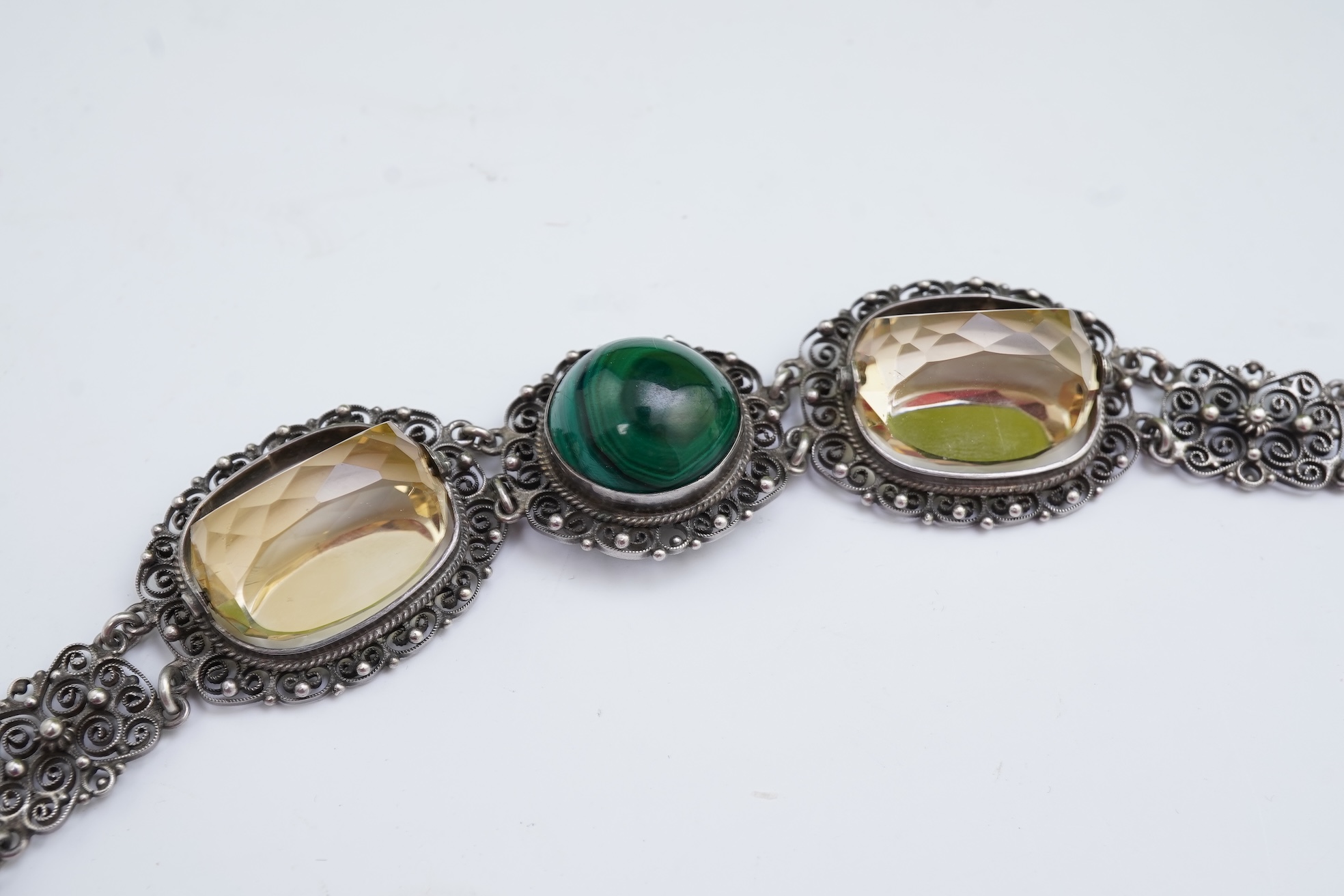 A group of three bracelets